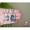 Кулон парный для двоих "Анатомическое сердце".Silver. Нержавеющая сталь